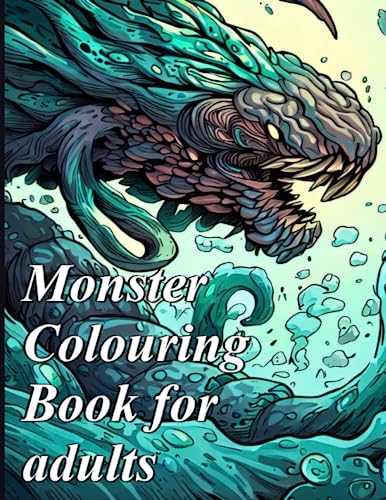 Sea monster colouring book (Colouring the world)