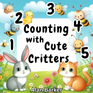 Counting with Cute Critters Counting Books for 1 Year Old
