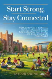 Start Strong, Stay Connected: The Student’s Guide to Confidence, Friends and Academic Success. Build Relationships, Study Smarter and Create a College Life you are Proud of.